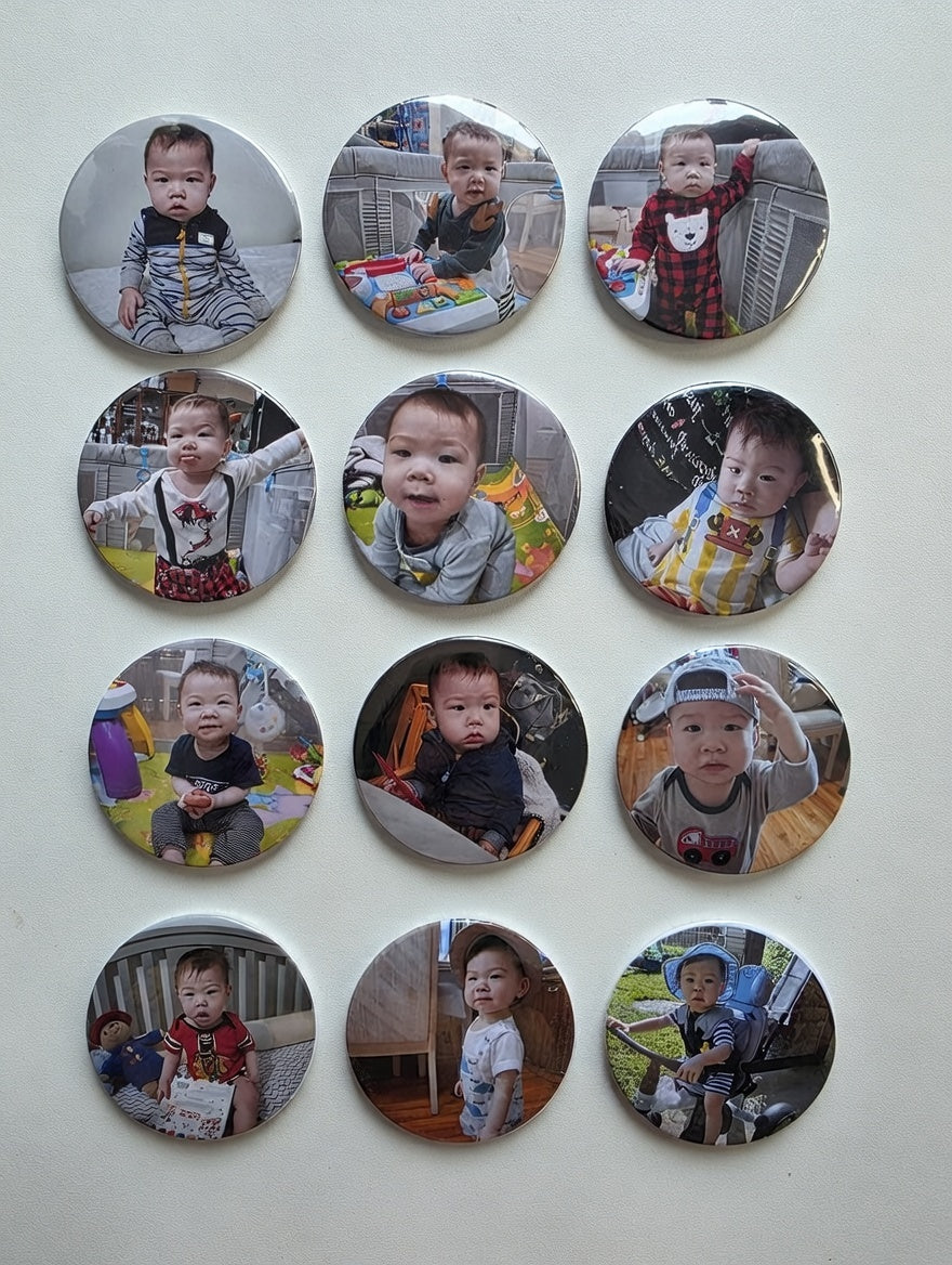 2.25in Circle Magnet x12